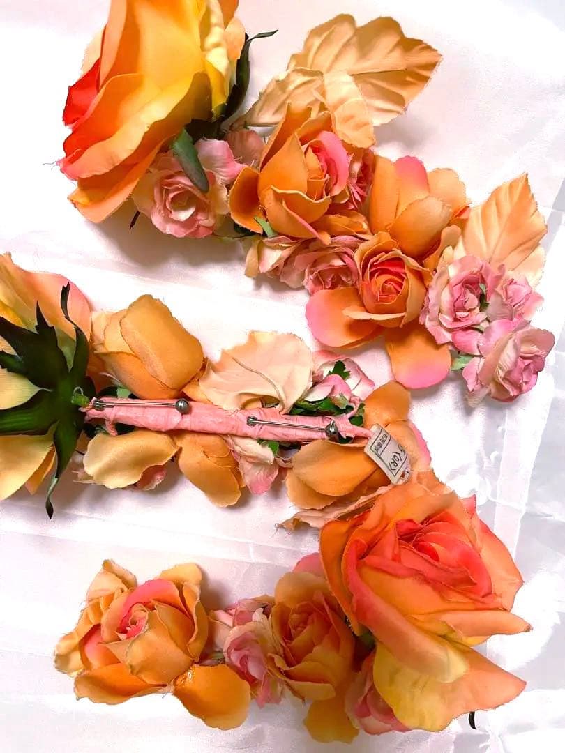 【お値下げ中】AIMER♥︎サーモンピンク(オレンジ)ドレス【エメ】