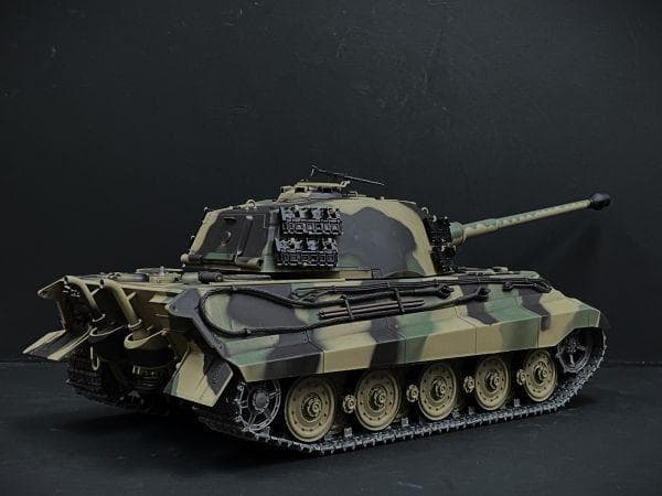 技術基準適合証明済【メタルキャタピラ仕様】 ヘンロン 1/16 キングタイガー