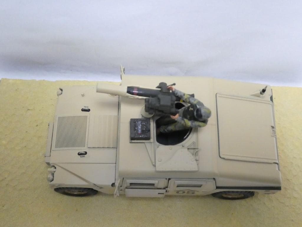 タミヤ　1/35　アメリカ陸軍 ハンビー TOW ミサイルキャリヤー　完成品