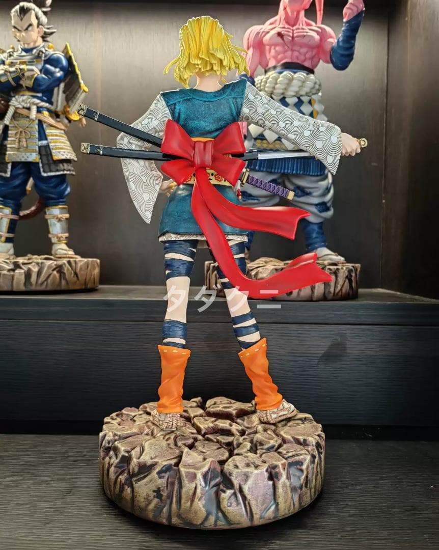 ドラゴンボール 人造人間18号 武士 フィギュア ガレージキット 塗装済み完成品