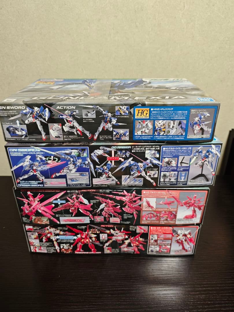 ガンプラ4点まとめ売り『ガンダム00シリーズ』