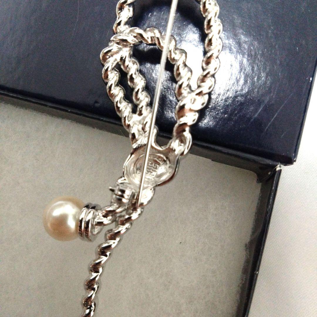 超希少　GIVENCHY　パール　ブローチ　ヴィンテージ