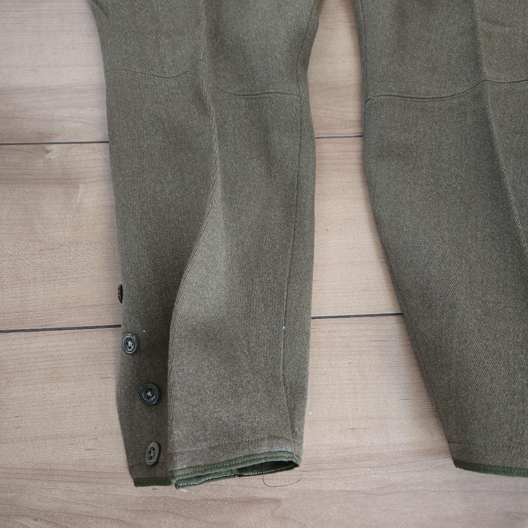 極美品　第二次大戦頃実物　日本陸軍将校乗馬ズボン(短袴)A