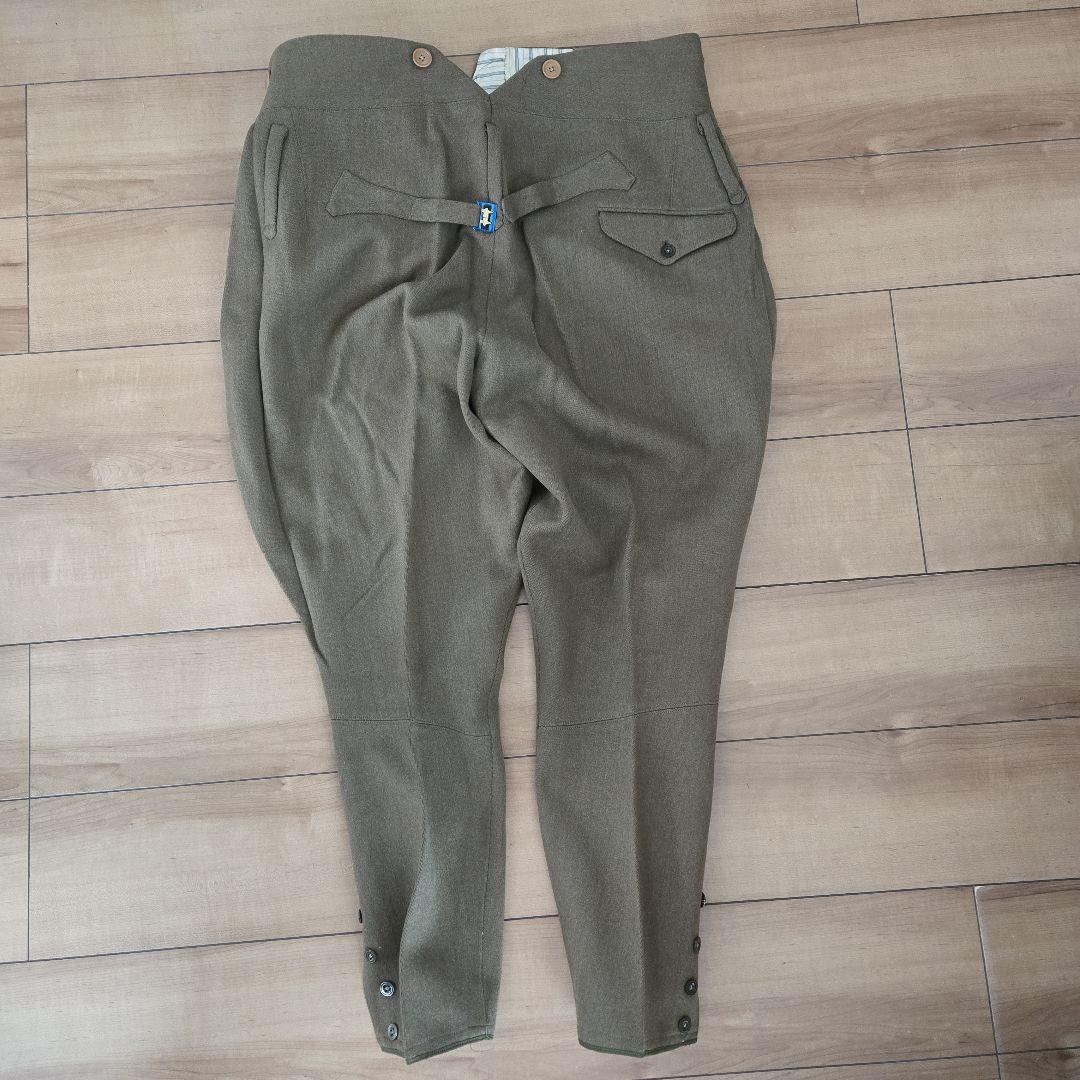 極美品　第二次大戦頃実物　日本陸軍将校乗馬ズボン(短袴)A