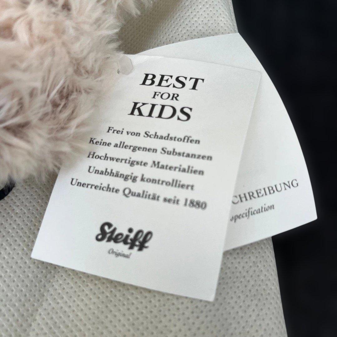 【未使用品 タグ・バッグ付】シュタイフ Steiff ぬいぐるみ うさぎのマニー