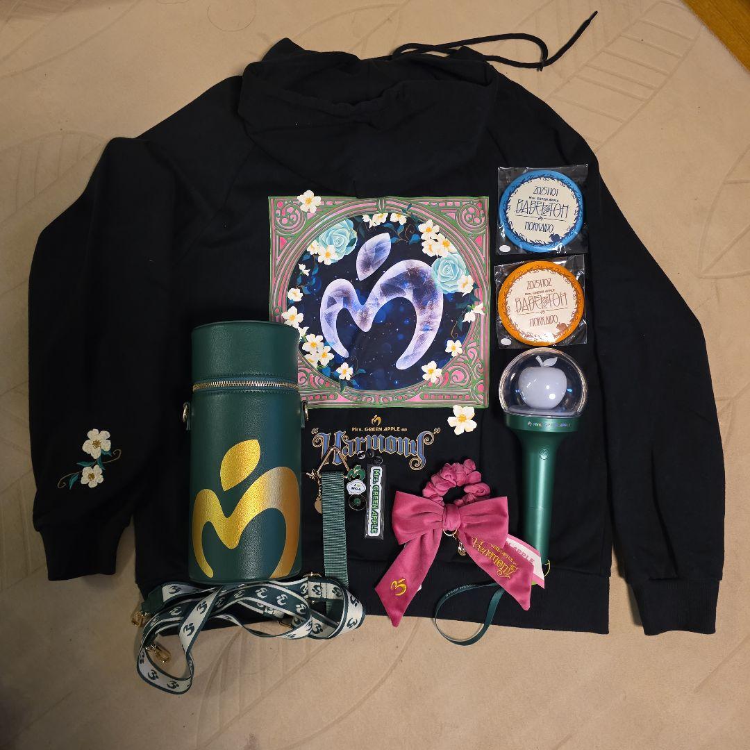 Mrs. GREEN APPLE ペンライト パーカー セット