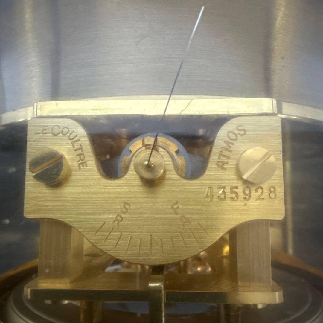 P*t様 Jaeger-leCoultre Atmos機械式置時計 ゴールド