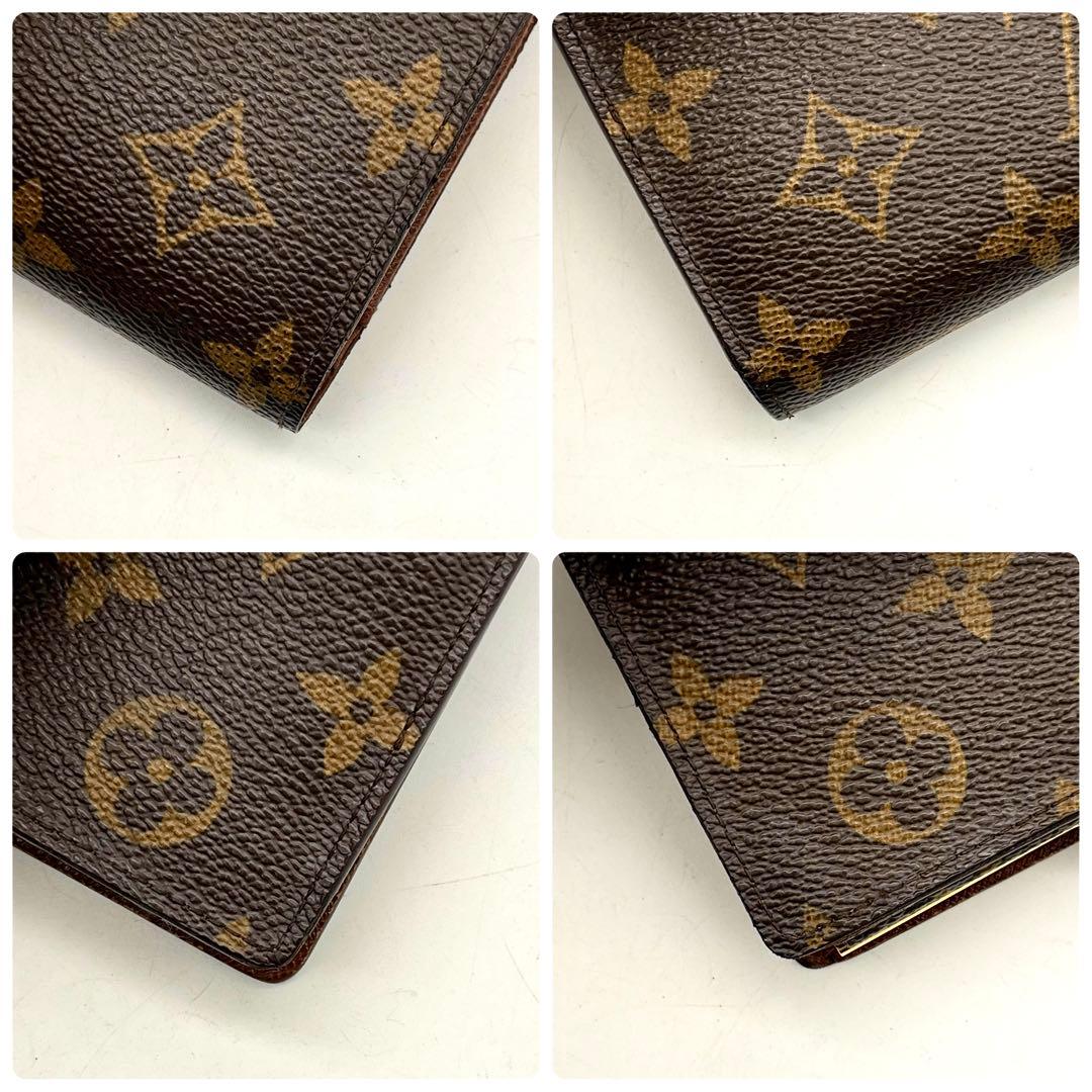 ❣️新型❣️ルイヴィトン モノグラム ヴィエノワ 2つ折り財布 正規品 本物 茶色