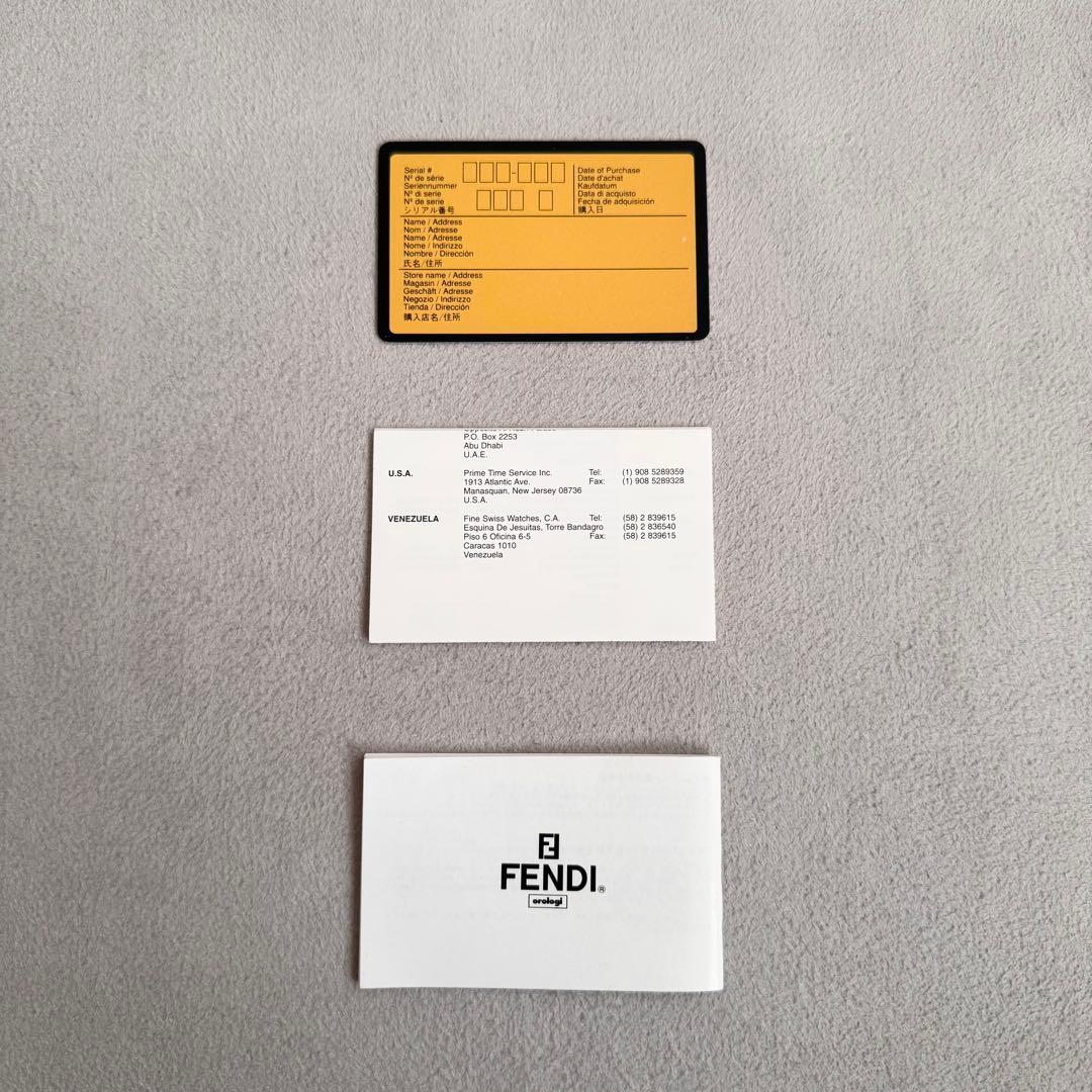 FENDI フェンディ チェンジベルト 腕時計 ベルト未使用 4色