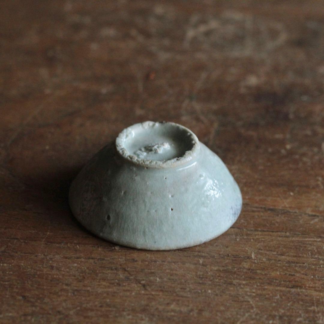 李朝 白磁 盃 ぐい呑み 古道具 古美術 朝鮮美術