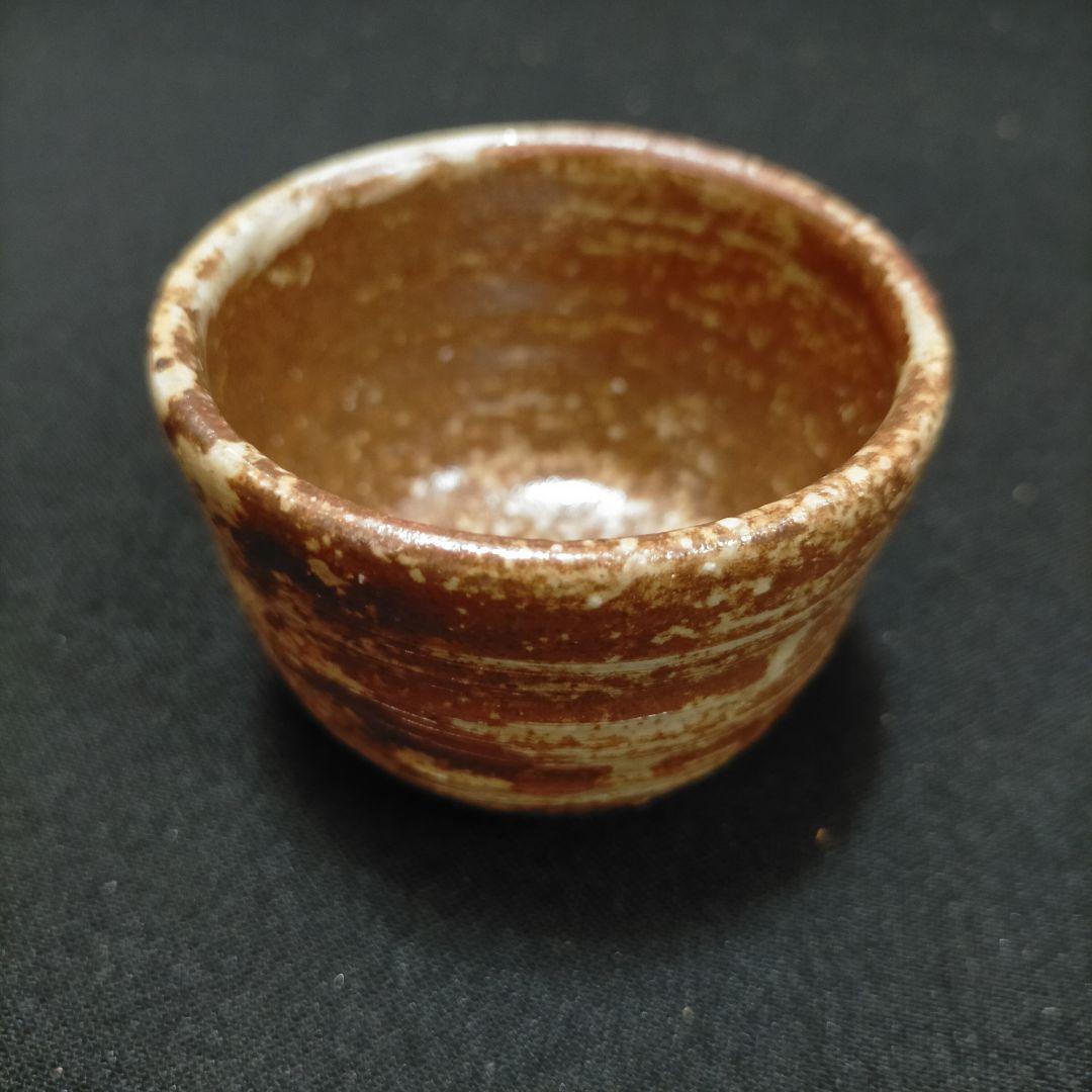 楽山焼 ぐい呑 お猪口 十一代 長岡空権 酒器 作家 共箱入り