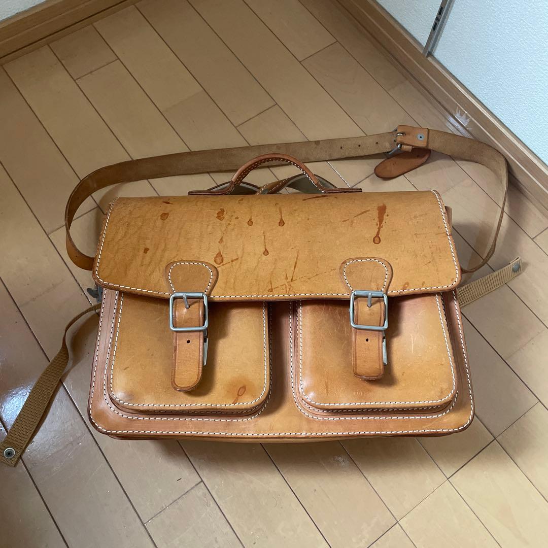 Ruiter Tassenルイタータッセン フラップ式 ヌメ革 牛革 3WAY