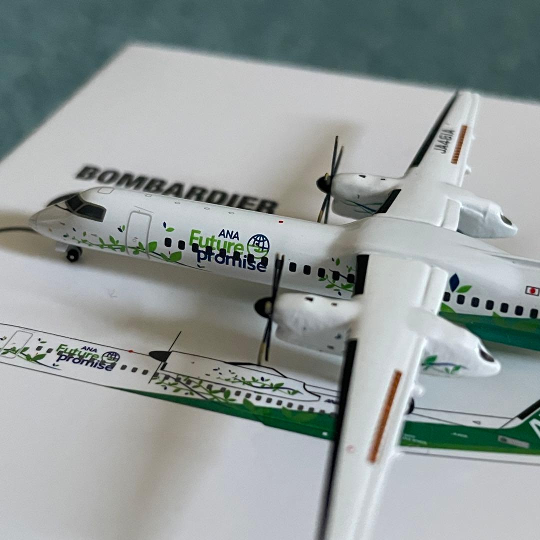ANA Dash 8 Q-400 全日空 BOMBARDIER グリーンジェット