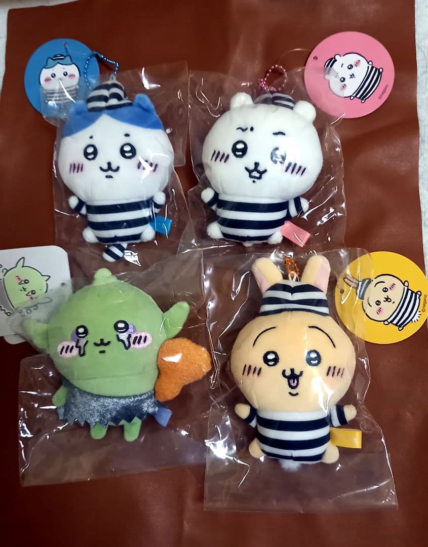 ちいかわぷちミニマスコット　囚人３種＆ゴブリンセット ４種