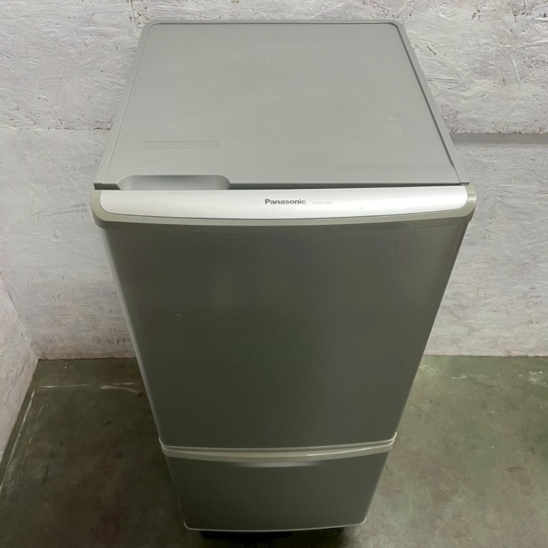 【Panasonic】 2ドア 冷凍冷蔵庫 NR-B142W-S A1081