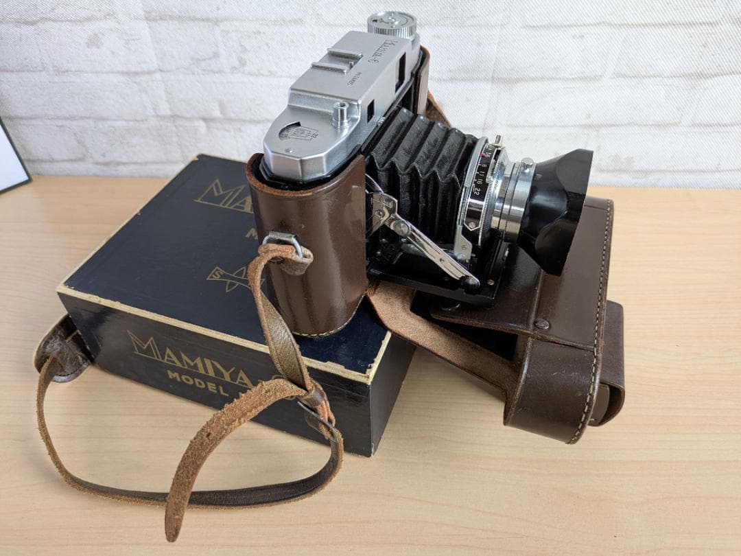 マミヤ　MAMIYA-6　蛇腹カメラ