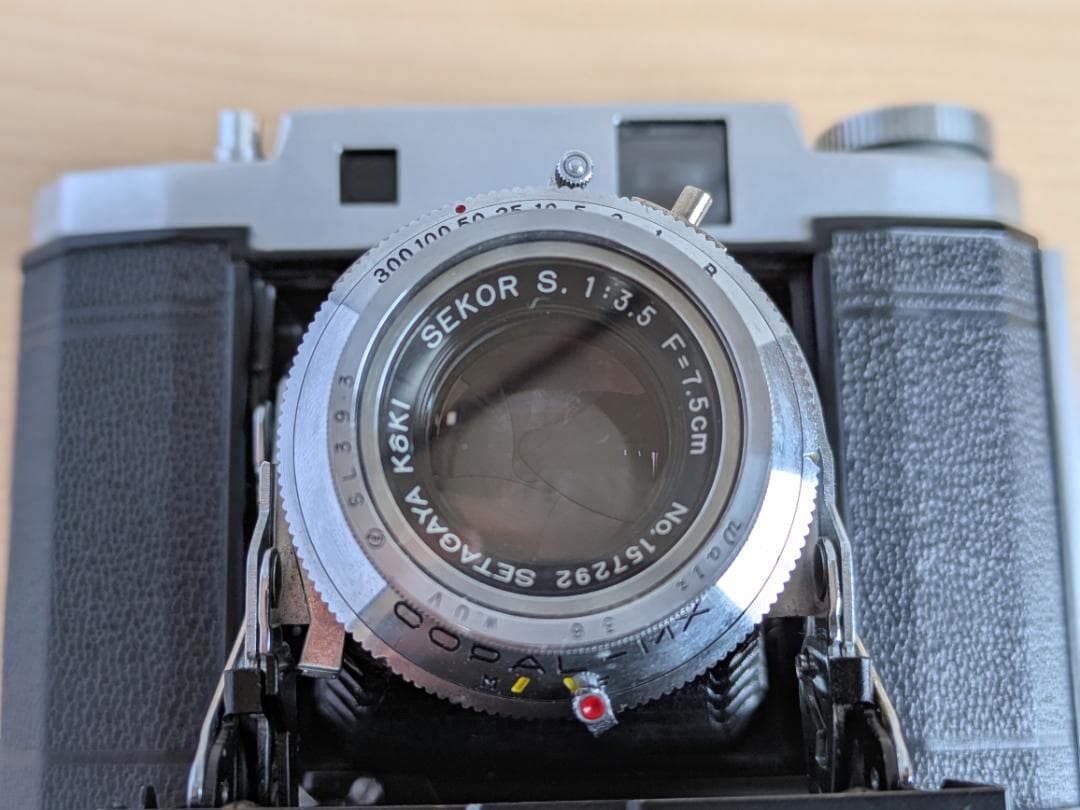 マミヤ　MAMIYA-6　蛇腹カメラ