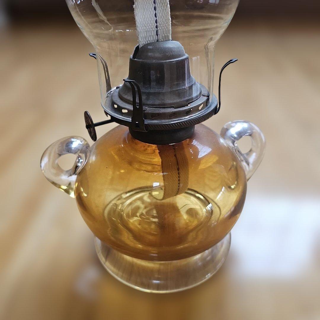 北一硝子　オイルランプ