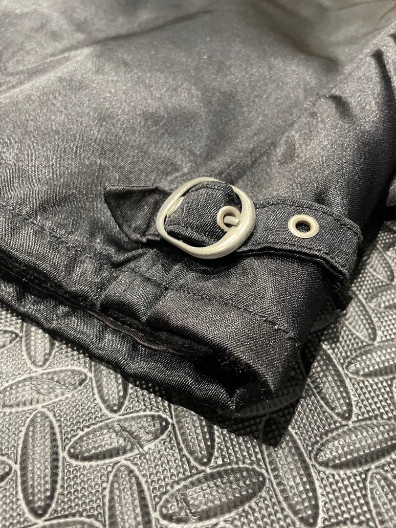 schott！！美品シングルライダース　ナイロンジャケット！メンズS ブラック