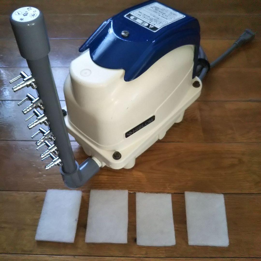 浄化槽 ブロワ エアポンプ テクノ高槻 XP80 動作品　分解洗浄 安永