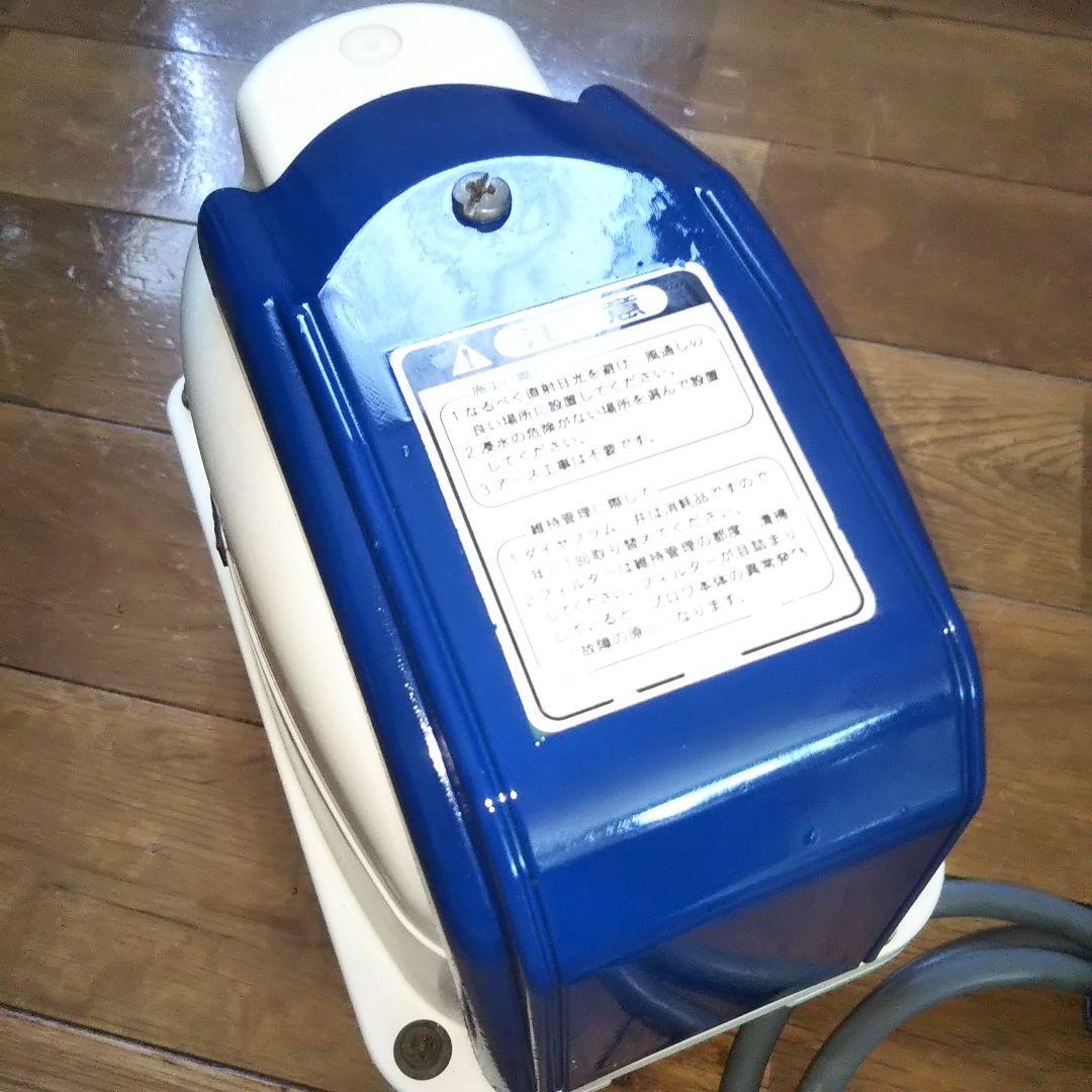 浄化槽 ブロワ エアポンプ テクノ高槻 XP80 動作品　分解洗浄 安永