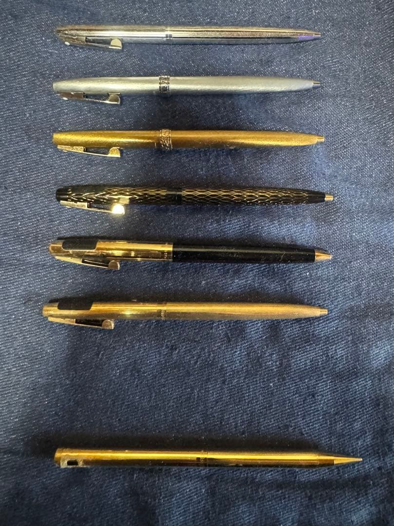 金属製ボールペン 6本セット　シェーファー　おまけシャーペン１本