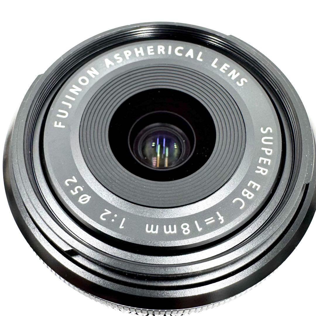完動品 FUJIFILM XF 18mm F2 R 単焦点レンズ Xマウント