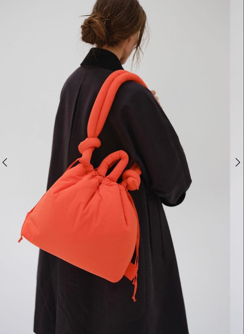 OLEND オレンジ クッションショルダーバッグ