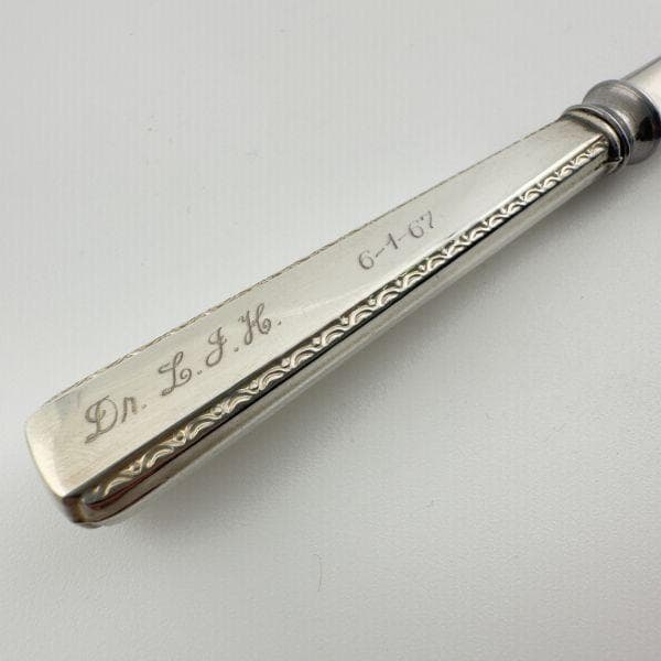 M1286 Vintage 1960s 純銀 WEBSTER レターオープナー