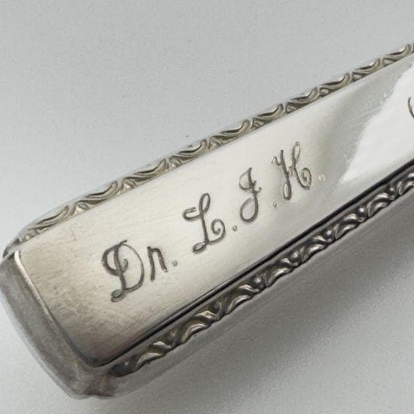 M1286 Vintage 1960s 純銀 WEBSTER レターオープナー