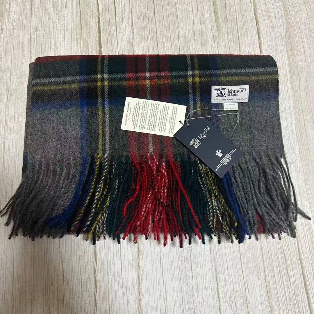 こ*か様 JOHNSTONS ジョンストンズ　大判 マフラー グレースチュワート