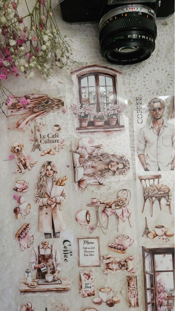 Lana's Scrap Shop 海外マスキングテープ　マステ 【2472】