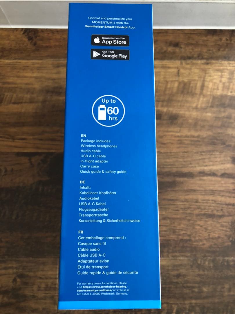 ゼンハイザーSennheiserワイヤレスヘッドホンMOMENTUM4ブラック