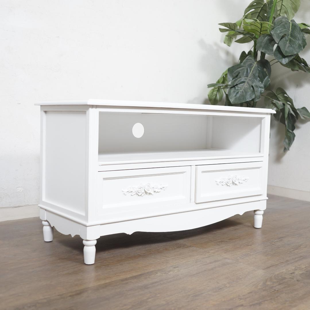 【新品】アンティーク風 テレビボード　フレンチテイスト　アウトレット