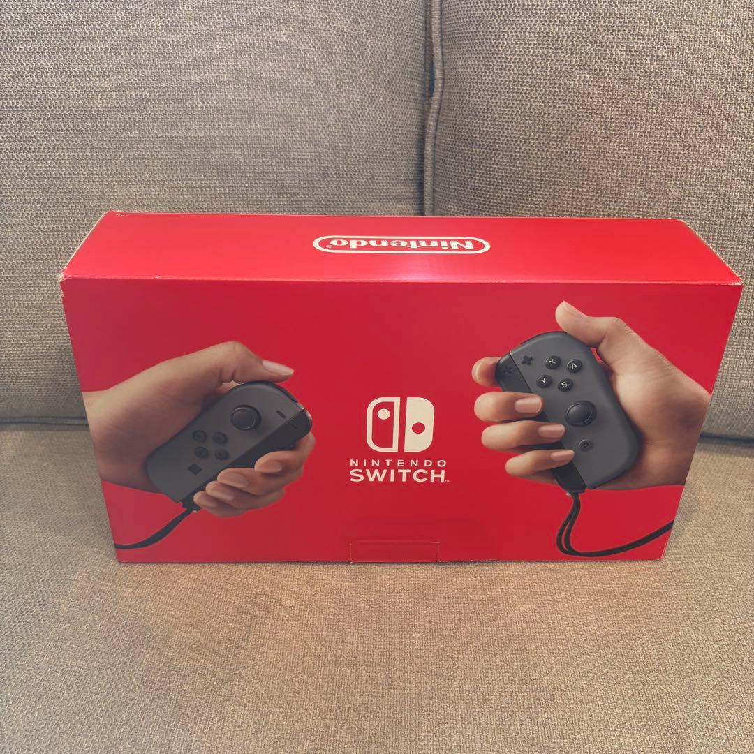 Nintendo Switch 本体（ニンテンドースイッチ）Joy-Conグレー