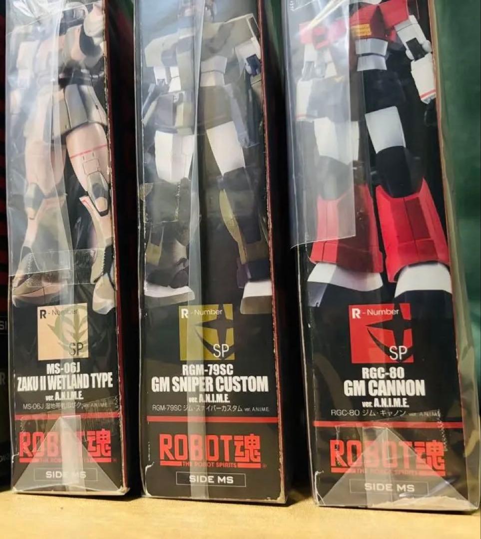 ⚠️ジャンク品　ROBOT魂 ガンプラ　SP 3箱