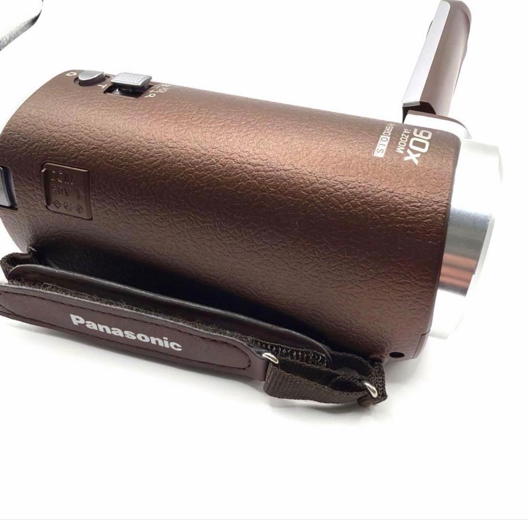 美品　Panasonic HC-W590M ブラウン　デジカメ　おまけ付き