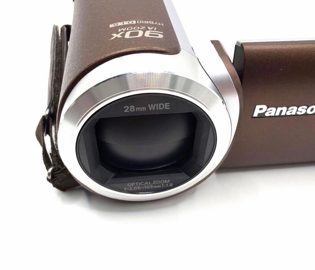 美品　Panasonic HC-W590M ブラウン　デジカメ　おまけ付き