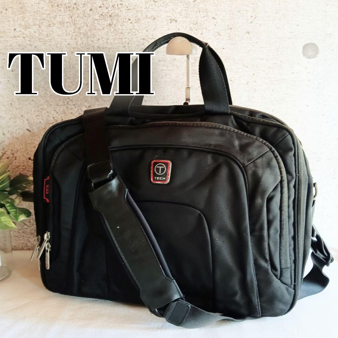 良品 TUMI 2way 大容量 ショルダー ボストンバッグ レディース メンズ