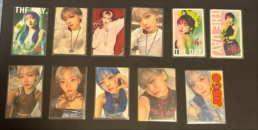 HANA ジス jisooトレカ　リップケースブレスレットアクスタシールタオル