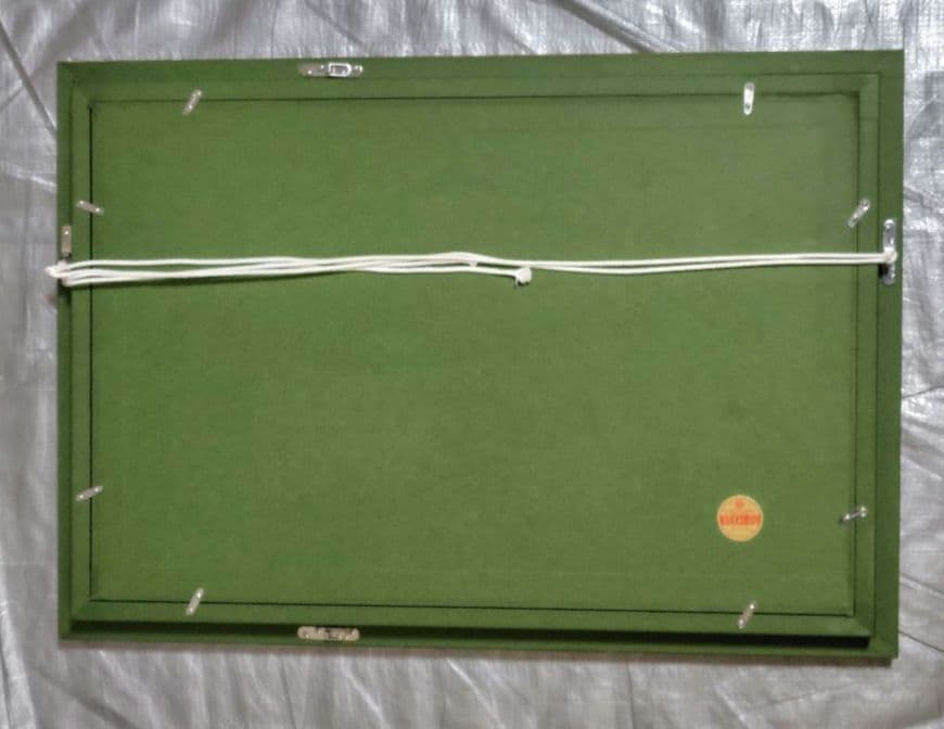 油彩額縁 M10号用 レインボー　金