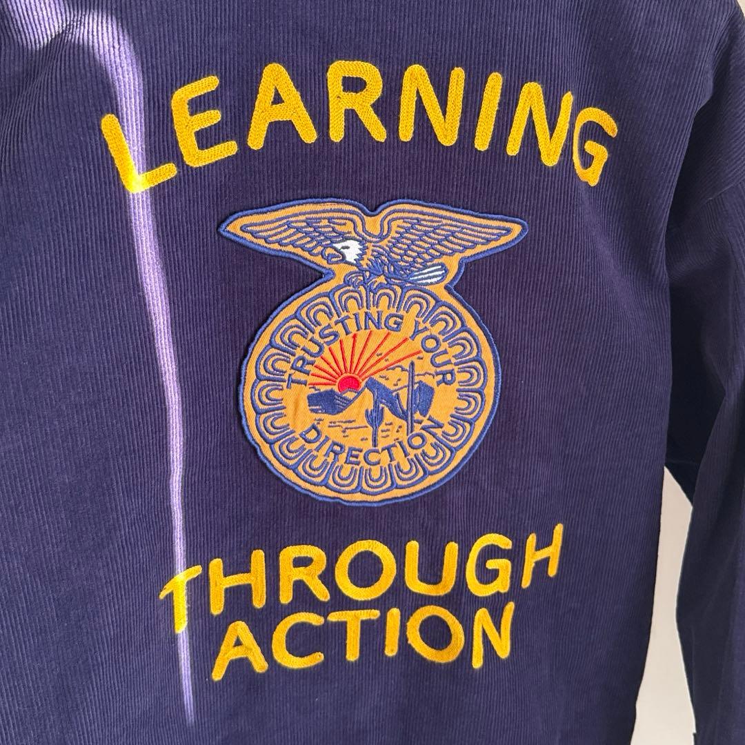 BEAMS HEART \"FFA ジャケット\" 復刻モデル パープルネイビー