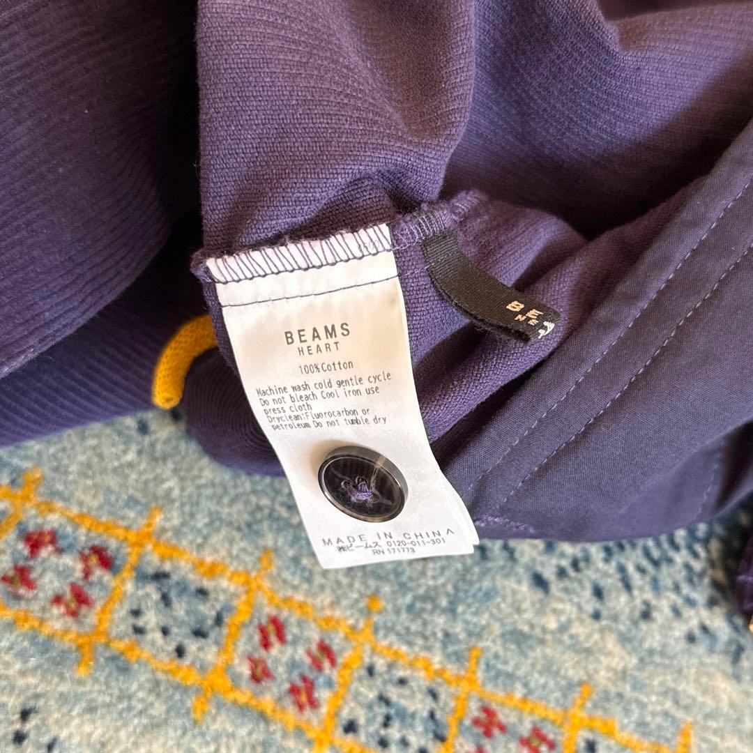 BEAMS HEART \"FFA ジャケット\" 復刻モデル パープルネイビー