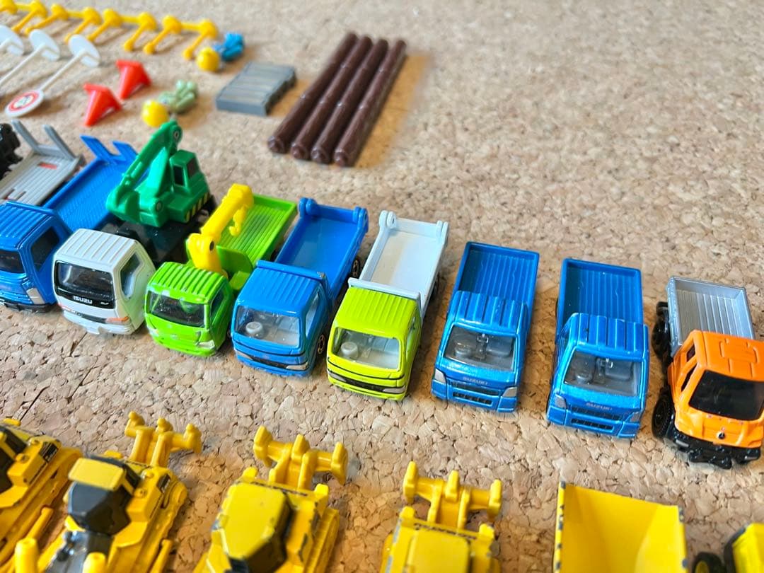 トミカ 建設車両 重機　工事現場3点セット　廃盤トミカ、レア車多数アリ