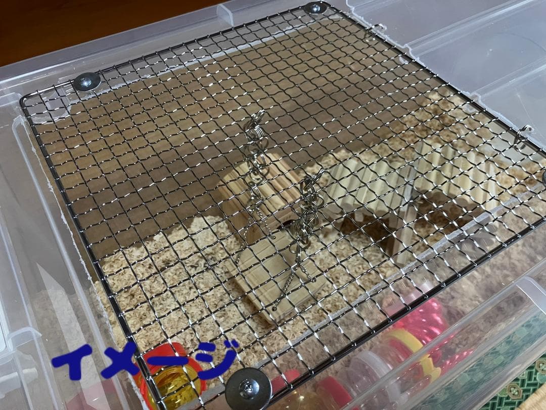 ①【お得2個セット】広い大きい快適なハムスター　ケージ　ゲージ【DIY】給水器付