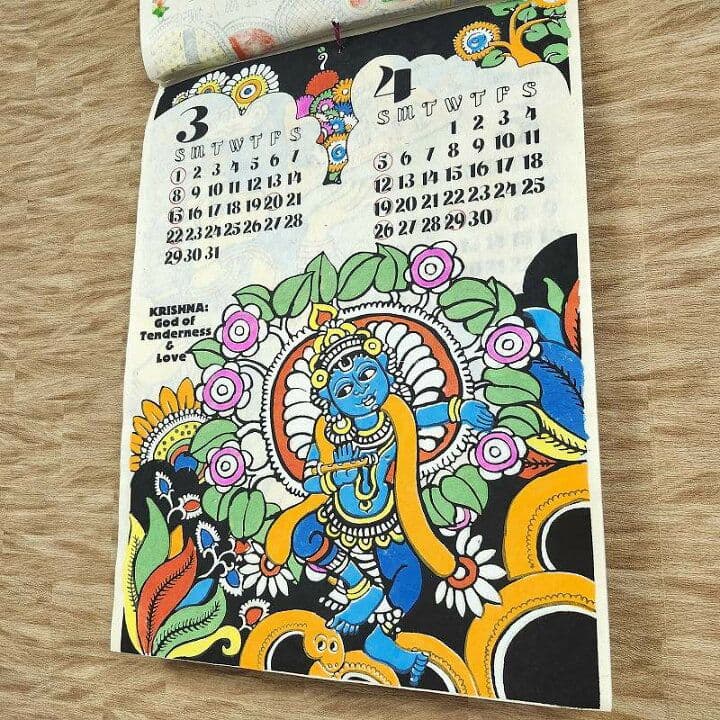 カレンダー2026】象ゾウ★大型アジアン壁掛けガネーシャ年間一枚エスニック動物