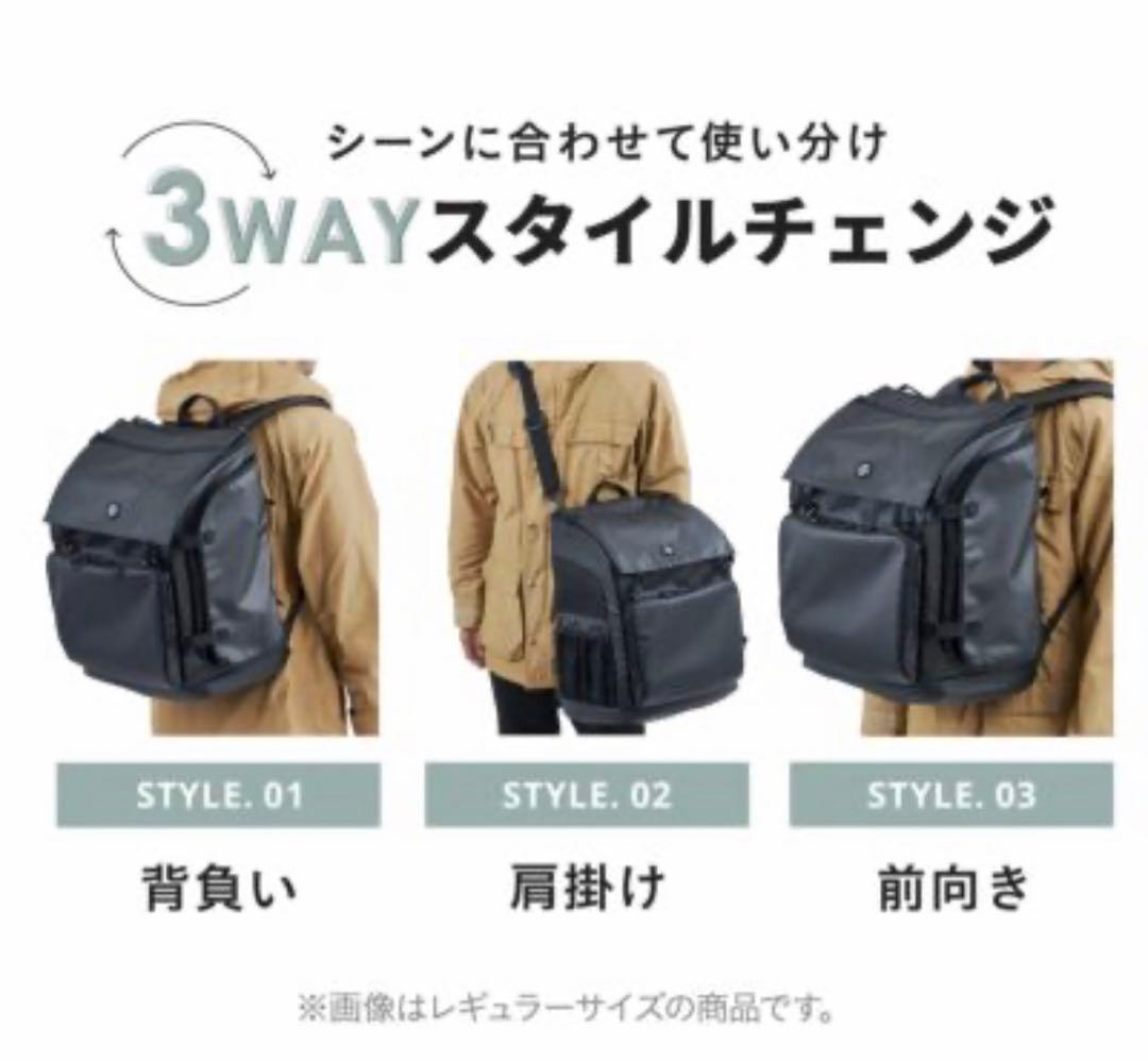 新品★エアバギー 3ウェイバックパックキャリー ワイドサイズ新色ネイビー