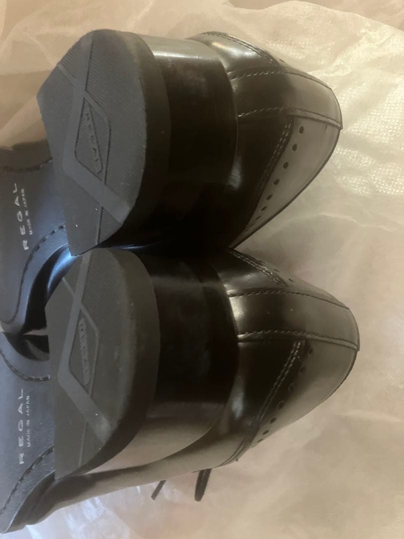 【未使用品】❤️値下REGAL ブラック ドレスシューズ24.5cm