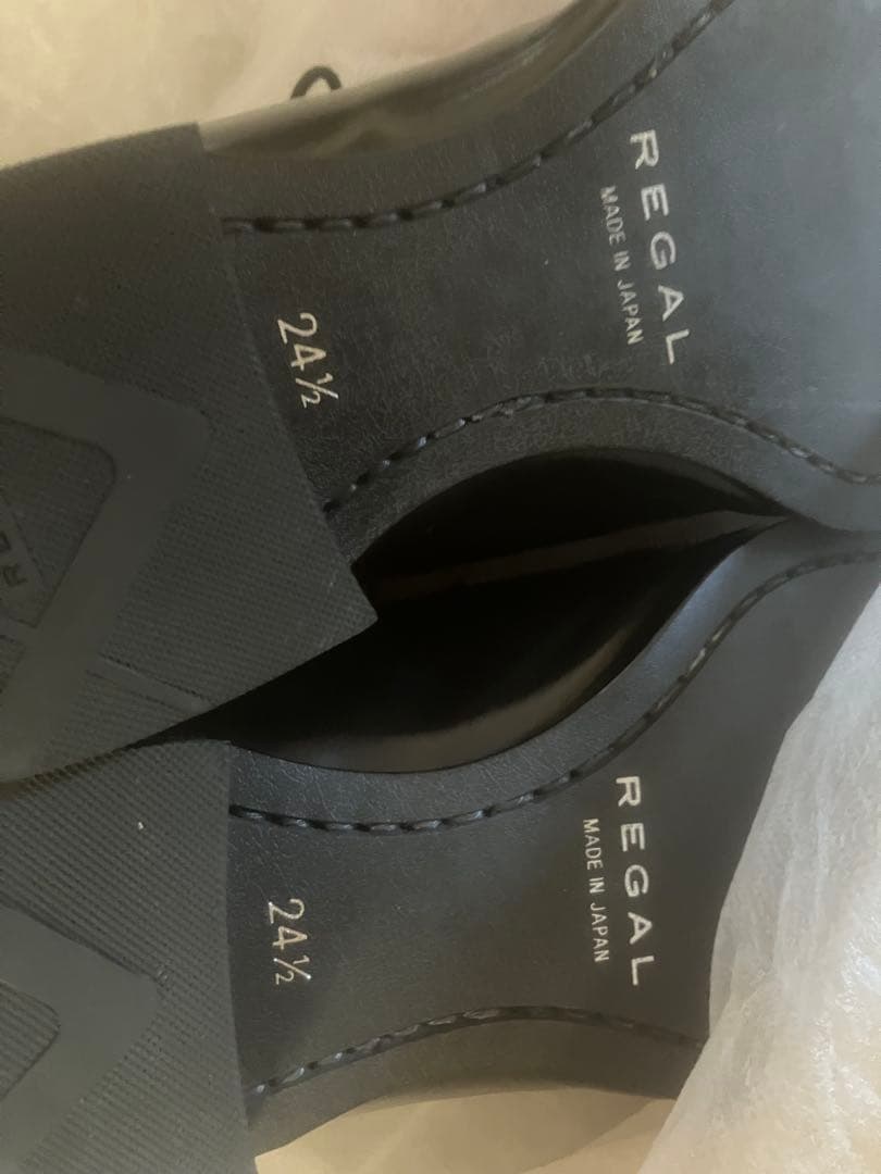 【未使用品】❤️値下REGAL ブラック ドレスシューズ24.5cm