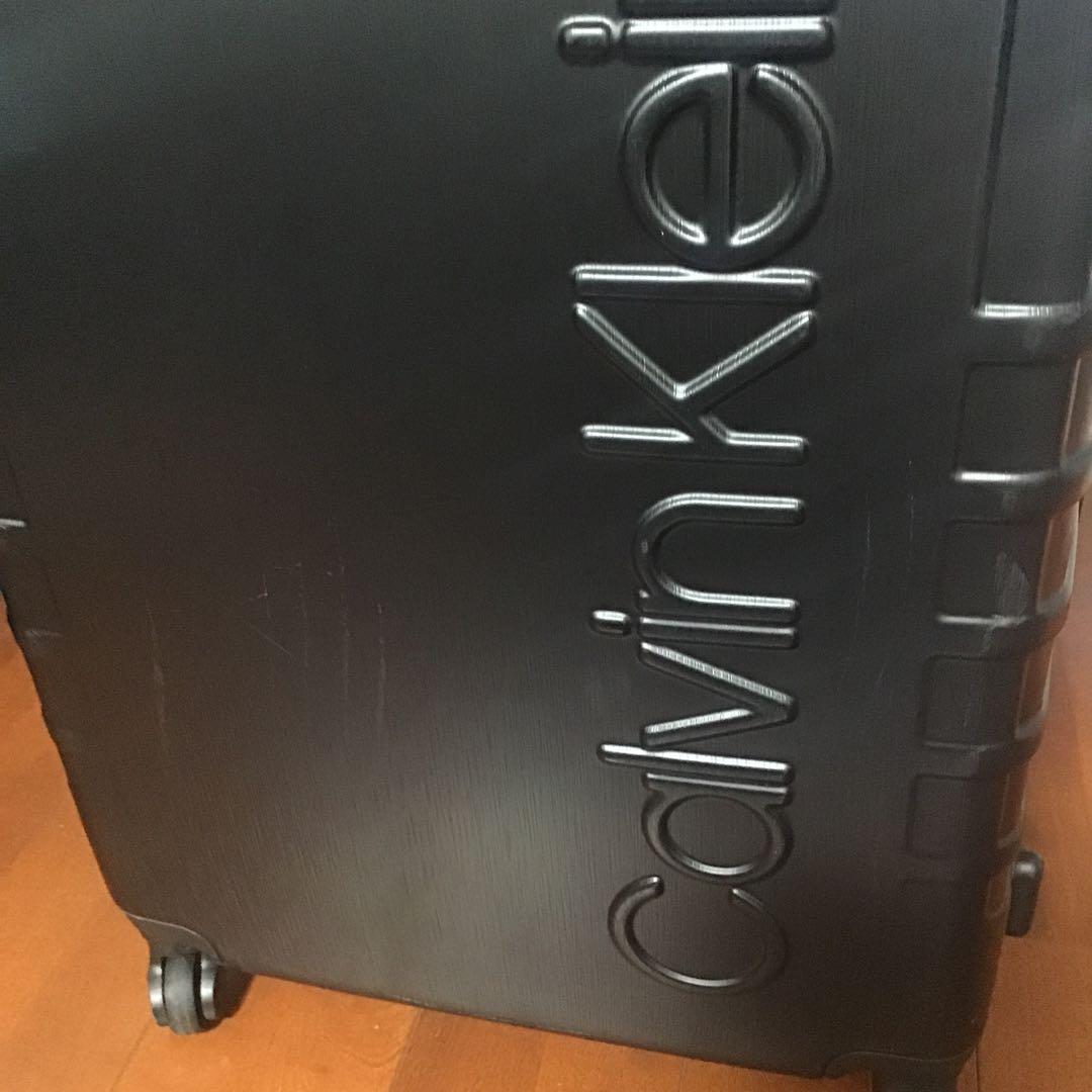 【海外限定】  キャリーケース ロゴ カルバンクライン